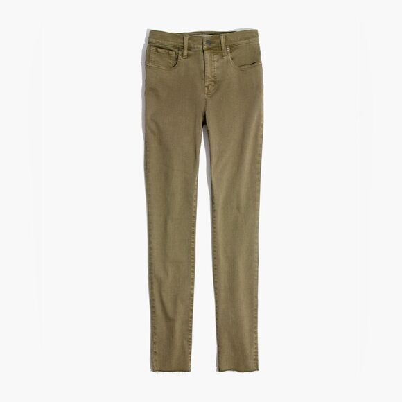 Madewell 9” High Riser Skinny Skinny Tundra Garment-Dyed Edition 26 - Picture 4 of 9